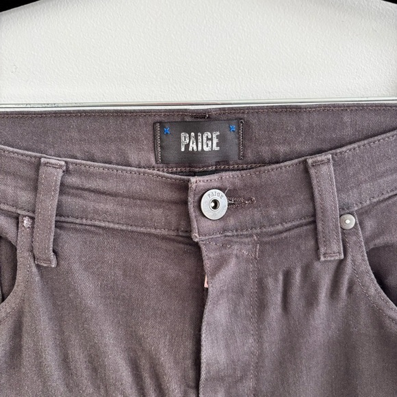 PAIGE Denim Transcend Federal Slim Straight Jean Twilight Truffle Size 34 x 32 - Picture 3 of 14